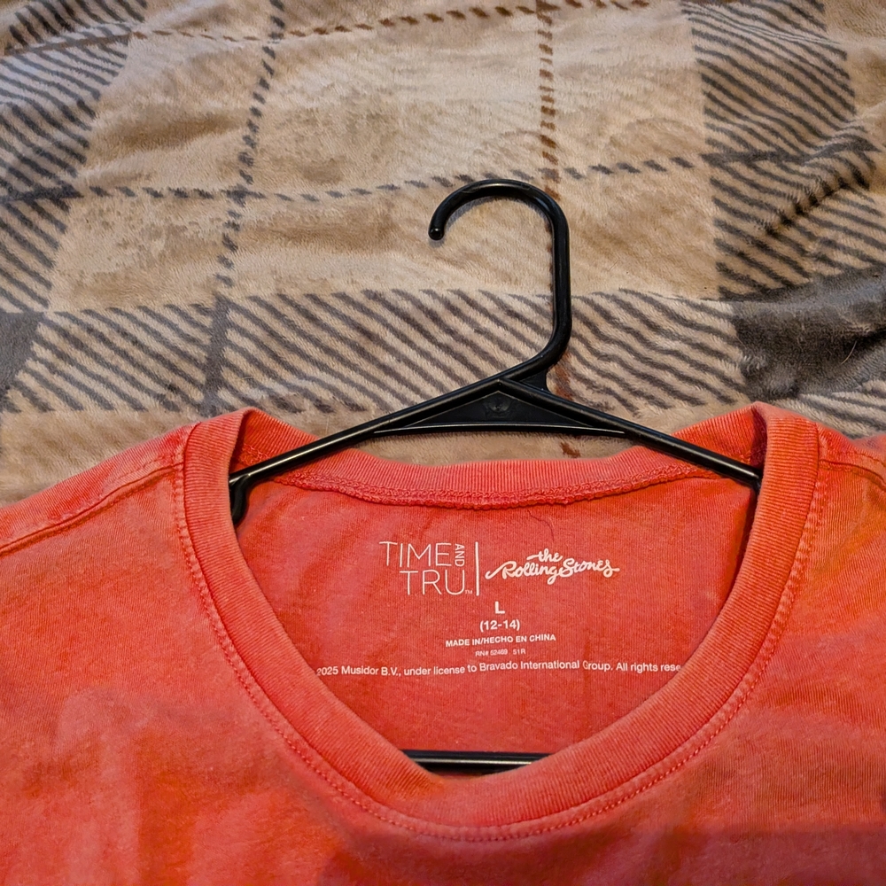 Time and Tru Red T-Shirt
